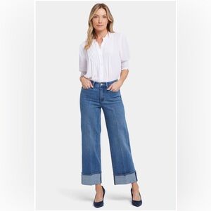 LIKE NEW - Teresa Wide Leg Jeans - Color Stillwater Lake